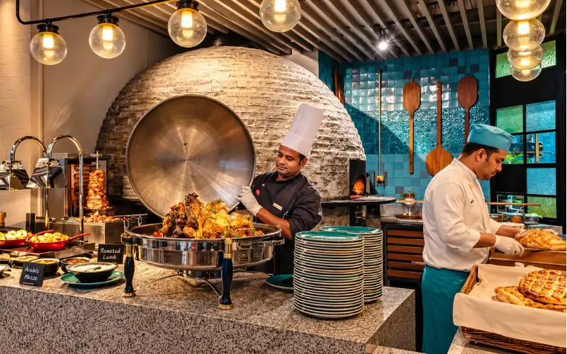 Restaurants at Madinat Zayed Shopping Centre