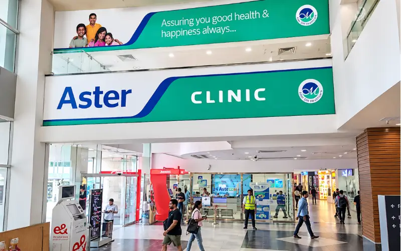 Aster Clinic in Al Khail Mall 