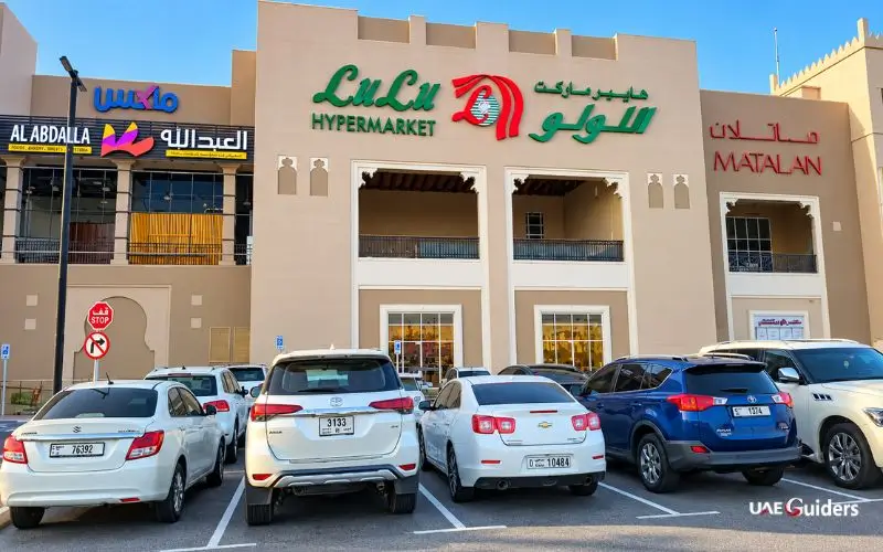 Parking facilities at LuLu Hypermarket Arabian Center Dubai