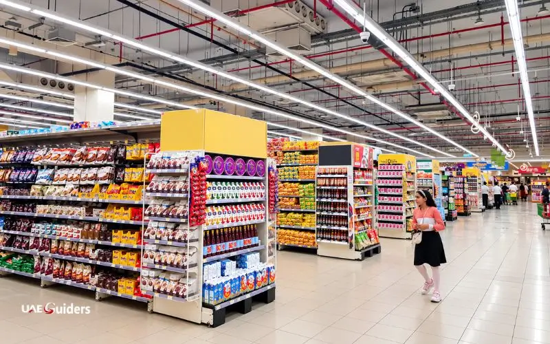 Groceries and pantry essentials at LuLu Hypermarket Arabian Center