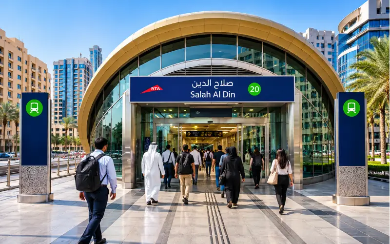 Salah Al Din Metro Station: Location, Timings, Bus Routes & Complete Guide Salah Al Din Metro Station