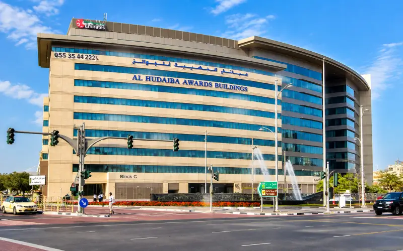 Al Hudaiba Awards Building: Location, Offices, Transport & Complete Guide Al Hudaiba Awards Building